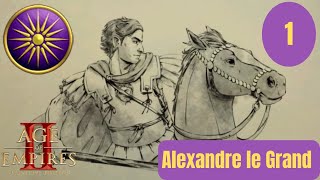 AoEII  Alexandre le Grand  1 [upl. by Faxan]