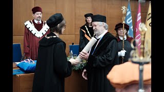 Mickey doctorate honoris causa Masaryk University Czech Repubilc [upl. by Emelita]