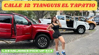 LAS MEJORES CAMIONETAS MEDIANAS 4x4 calle 12 Tapatio [upl. by Htennek]