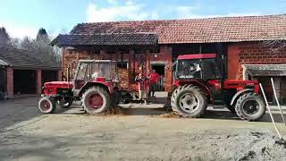 Zetor 6711 vs Zetor 6340 [upl. by Aetnuahs]