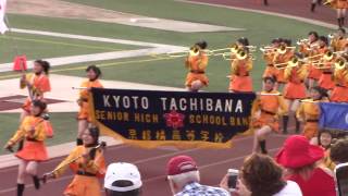 Kyoto Tachibana  Bandfest Passing Review Parade sequence [upl. by Boycey]