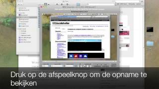 Schermopname maken met Quicktime Player en daarna bijsnijden met MPEG Streamclip [upl. by Narrad]