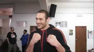 Tyson Fury Exclusive Interview  About Cunningham and More By Way Productions [upl. by Kendricks154]