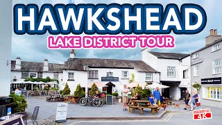 HAWKSHEAD Ambleside  Full tour of this beautiful Lake District village in Cumbria UK [upl. by Rosenstein555]