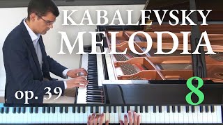 Kabalevsky Op39 Nº8 Melodía  Song 🎹🎼 [upl. by Stirling]