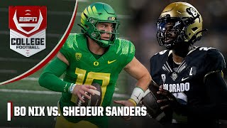 Who ya got Bo Nix vs Shedeur Sanders  The Kickoff [upl. by Grof797]