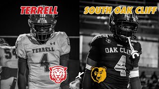 SOUTH DALLAS 1ST RD Terrell vs 1 South Oak Cliff 2024 Texas High School Football Playoffs txhsfb [upl. by Liza]