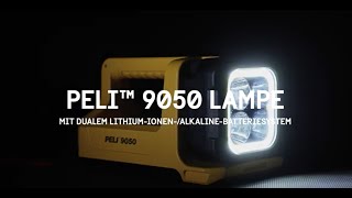 PELI 9050 Taschenlampe  Mit dualem LithiumIonenAlkalineBatteriesystem [upl. by Aihseken]