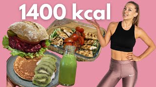 FULL DAY OF EATING  Całodzienny JADŁOSPIS ok 1400 KCAL [upl. by Biebel]