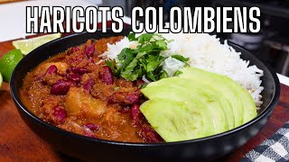 HARICOTS ROUGES à LA COLOMBIENNE  UNE TUERIE VÉGÉTARIENNE  VÉRIDIQUE [upl. by Menon189]