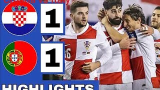 Croatia vs Portugal 🚨🚨 highlights video [upl. by Merilyn]