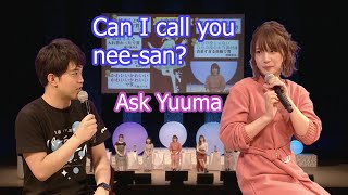 Ishikawa Kaito wants to call Uchida Maaya neesan and Yuuma is bitter [upl. by Sherourd]