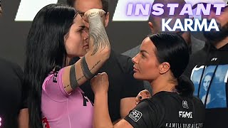 INSTANT KARMA IN MMA ▶ BEST MOMENTS  COMPILATION  HIGHLIGHTS [upl. by Stortz]