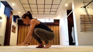 Come fare Bakasana e passare a Chaturanga [upl. by Auqinom827]