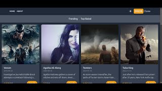 🎉 Just Launched My IMDb Clone with Nextjs Tailwind CSS amp TMDB API 🌟 Explore Now [upl. by Chappell]