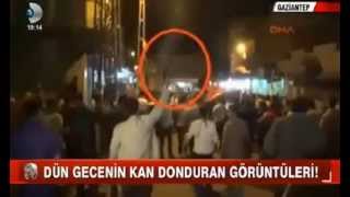 Gaziantep kobani protestoculari ile mhpliler [upl. by Nauhs]