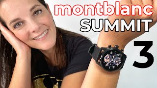 💎El reloj inteligente más LUJOSO Montblanc SUMMIT 3 [upl. by Asirem867]