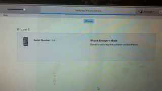 Error 53 encounter when restoring Iphone 6 [upl. by Eldridge]
