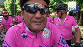 La pedalata del “Diablo” Chiappucci con i cicloamatori brianzoli [upl. by Ainaj]