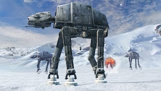 Battle of Hoth  Star Wars The Force Unleashed [upl. by Aicilanna]