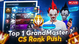 NEW SEASON CSR 😎 PUSH TO TOP 1 GRANDMASTER 😎👽 classyff nonstopgaming freefirelive shortsfeed [upl. by Annasus]