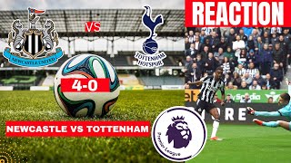 Newcastle vs Tottenham 40 Live Stream Premier League Football EPL Match Score reaction Highlights [upl. by Adnaloj]