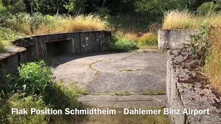 Siegfried Line FLAK and Water Bunker near Schmidtheim [upl. by Isiad]