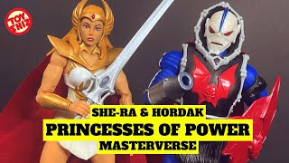 2022 DLX SheRa amp Hordak  Masterverse  Mattel [upl. by Anoyet]