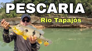 Ep14 Pescaria de Tucunaré e Piranhas no Rio Tapajós Itaituba Pará [upl. by Ailekahs]