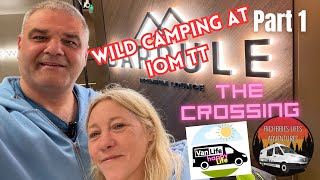 Can you really wild camp Isle of Man TT  Part 1 The crossing heyshamDouglas Manxman camper vanlife [upl. by Lerret295]