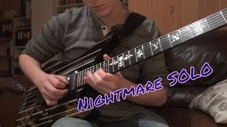 Nightmare  Avenged Sevenfold SOLO COVER [upl. by Duester]