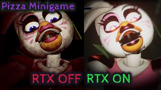 FNAF Security Breach Modded RTX  Pizza Minigame [upl. by Airret]