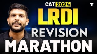 CAT 2024 Complete LRDI Prep Marathon  Target 99 Percentile [upl. by Zebaj]