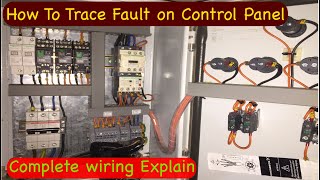 How To Trace Fault in Control Panel detail Explain In hindi [upl. by Oremodlab]