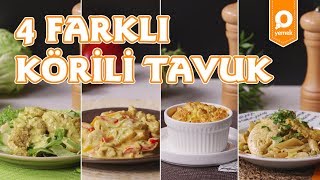 4 Farklı Körili Tavuk Tarifi  Onedio Yemek  Tek Malzeme Çok Tarif [upl. by Alleoj]