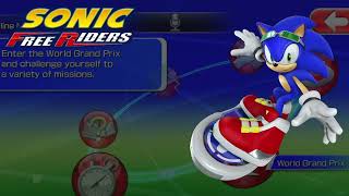 StartUp Your EX Gear  Sonic Free Riders Slowed Down [upl. by Ylrad]