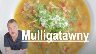 mulligatawny soup amazing curried Anglo  Indian broth [upl. by Demmahom]