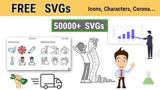 Free Svg Icons Images With Online Editor  Top 5 Websites [upl. by Juetta]