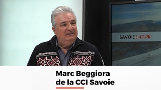 Entretien avec Marc Beggiora président de la CCI Savoie [upl. by Enellij]