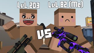 I 1v1ed Against a Level 200 Sniper Player in Krunker [upl. by Kassaraba]