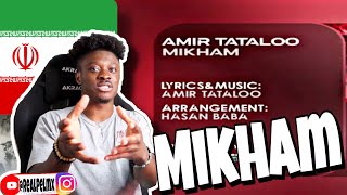 Amir Tataloo  Mikham 🇮🇷🔥REACTION [upl. by Nallac]