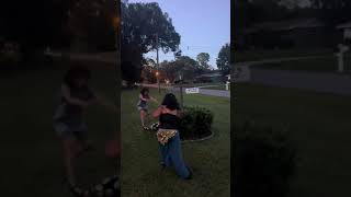 Woman Falls Into Bushes While Catching Wedding Bouquet  1451336 [upl. by Quill]