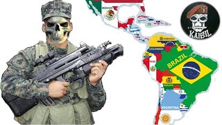 Top 20 Mejores Fuerzas Especiales de Latinoamérica [upl. by Jopa]