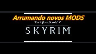 Skyrim arrumando novos MODs sem o Legacy of Dragonborn [upl. by Leo]