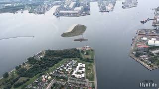 Ein kleiner Rundflug über Warnemünde und Umgebung am 29092023 [upl. by Tonneson]