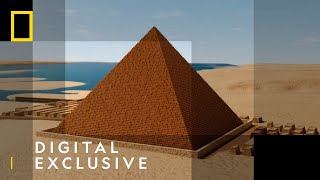 Building The Great Pyramid of Giza  Lost Treasures Of Egypt  National Geographic UK [upl. by Aryhs100]