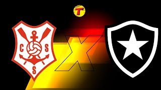 Sergipe x Botafogo Copa do Brasil 1ª fase 020323 [upl. by Enileoj]