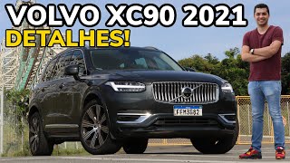 Volvo XC90 2021 em Detalhes  Falando de Carros [upl. by Eidnas81]