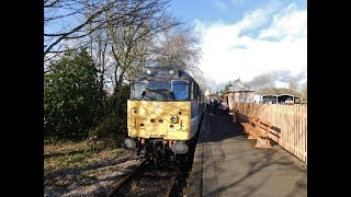 Shoved by a Diesel at the Didcot Railway Centre  18022024 [upl. by Otsirc]