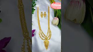 raanihaar LATEST RAANIHAAR DESIGNS necklacedesignsingold weddingjewellery trendingjewellery [upl. by Llerut]